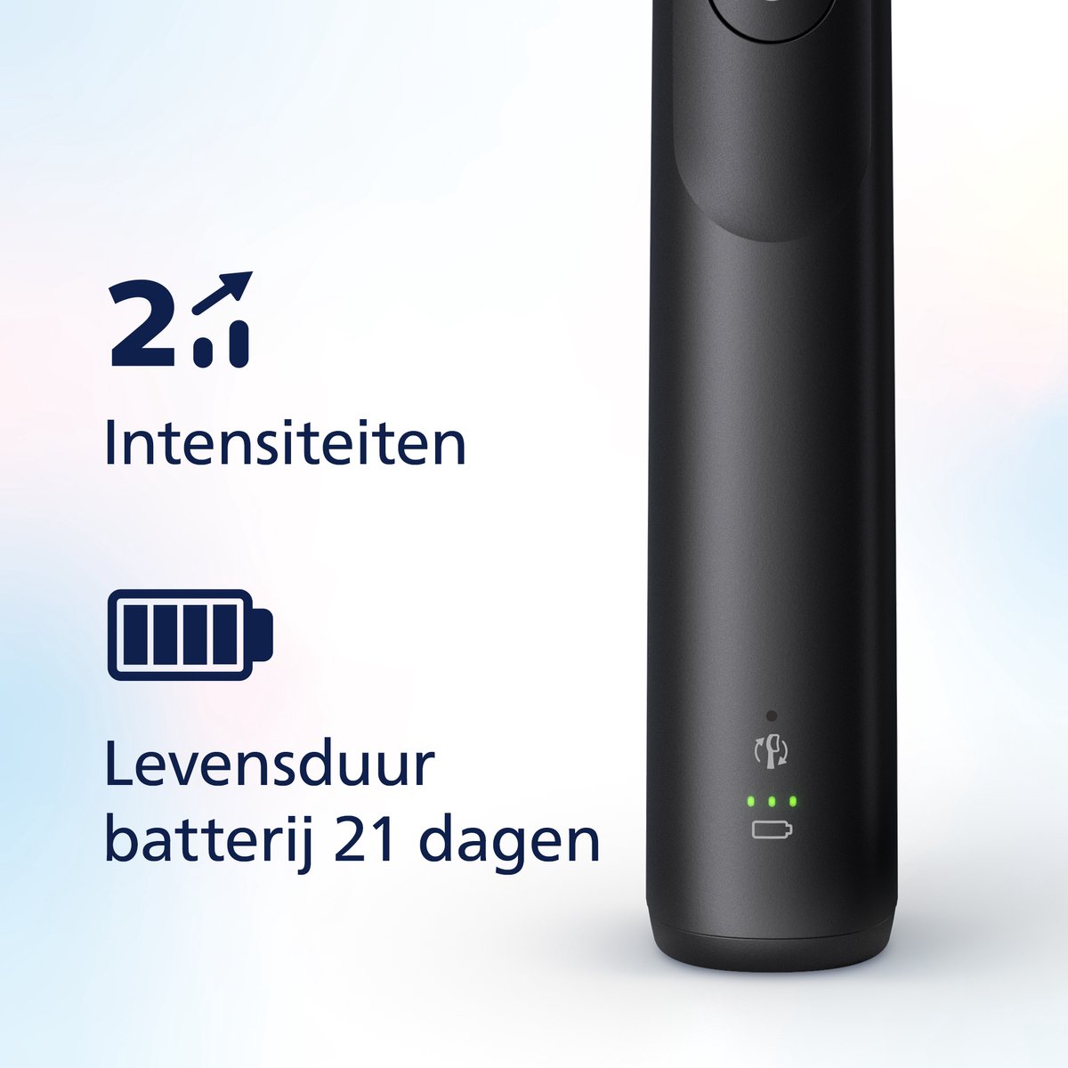 Afbeelding 3 van Philips Sonicare 5300 Series - Elektrische Tandenborstel - Zwart - Reisetui - Wittere tanden - HX7101/02