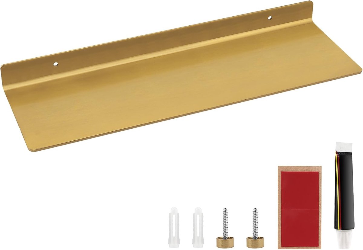 JDGOOMA Acryl zwevende wandplank - kleine stick-on wandgemonteerde