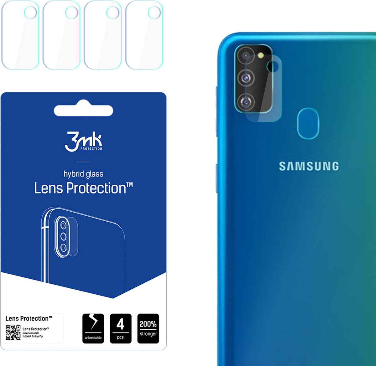 Samsung Galaxy M30s - 3mk Lens Protection