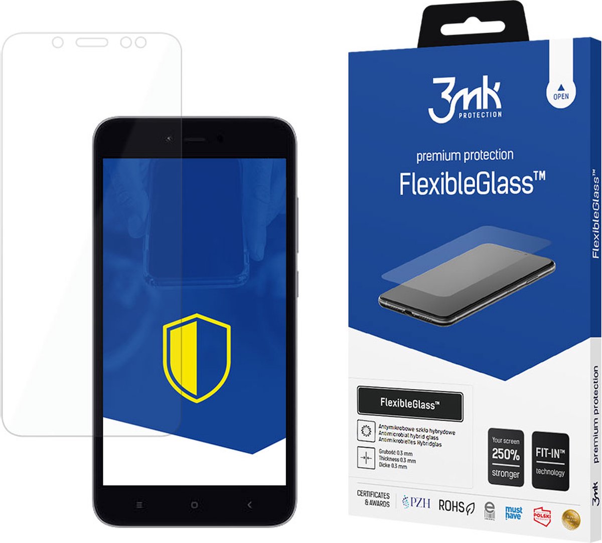 Xiaomi Redmi Note 5A Prime Gl. - 3mk FlexibleGlass