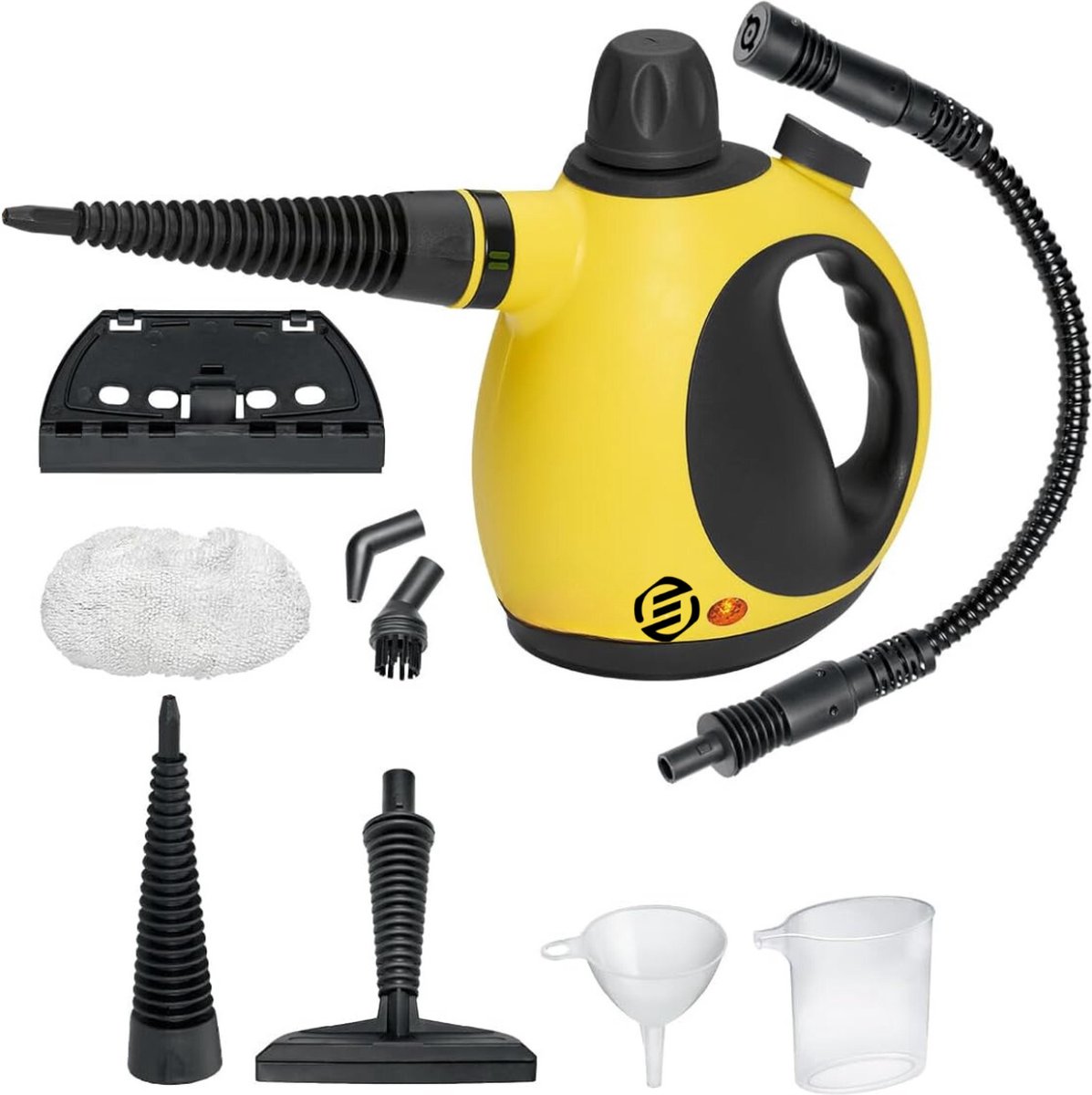 Goedkoopste Equivera Stoomreiniger - Handstoomreiniger - Draagbaar - 9 Accessoires - Vlekverwijderaar