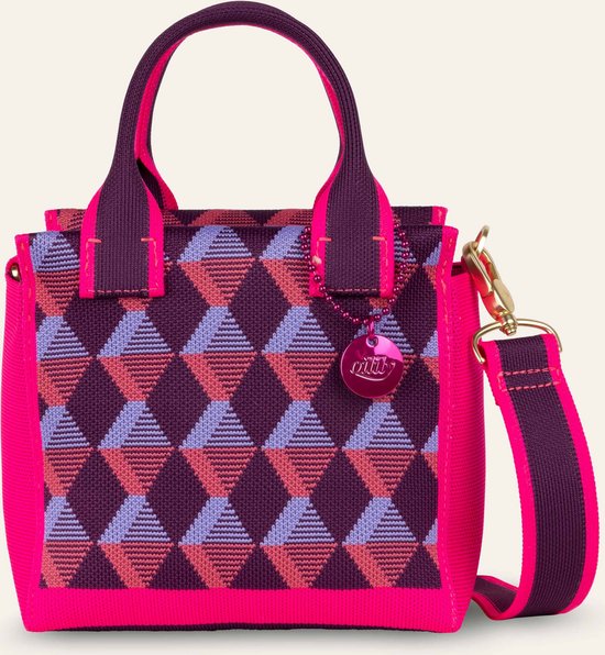 Oilily Sac à main Sac à épaule bandoulière Stien Mini Tote Decadent Chocolate Multicolore