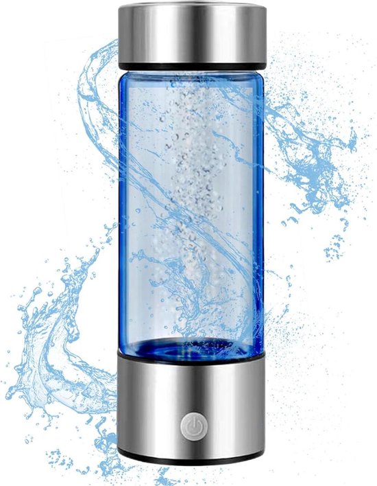 Bouteille D'eau Hydrogène, Générateur D'eau Hydrogène 420 Ml Pour La Maison Et Les Voyages~p170060067