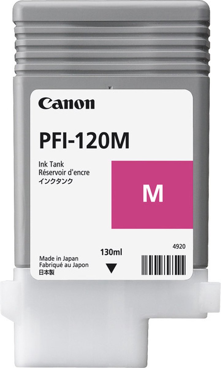 Canon PFI-120M inktcartridge 1 stuk(s) Origineel Magenta