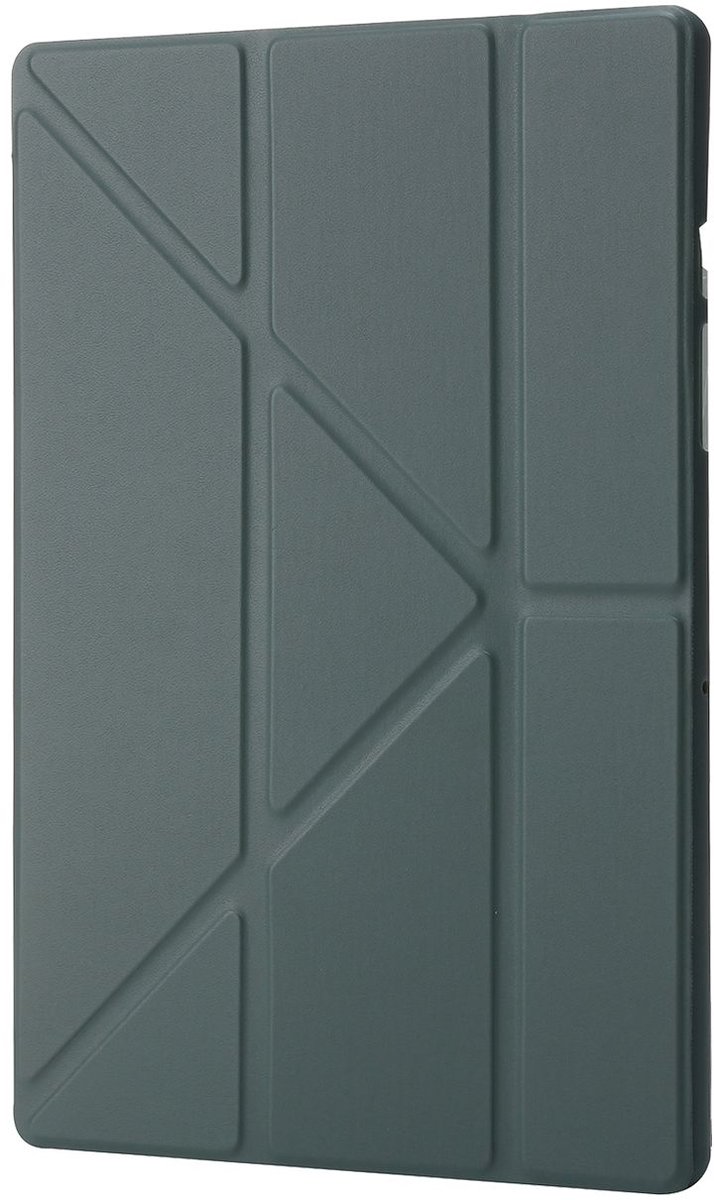 Mobigear Tablethoes geschikt voor Samsung Galaxy Tab A9 Plus (2023) Hoes | Mobigear Origami Bookcase - Groen