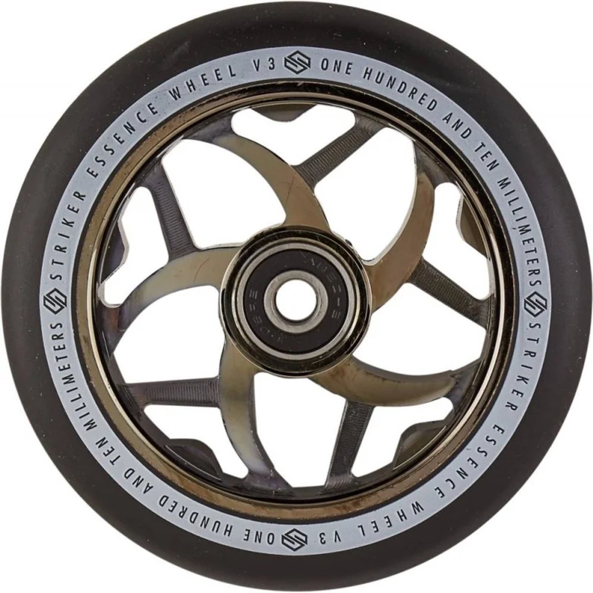 Striker Essence V3 Wielen Black Chrome 2pc