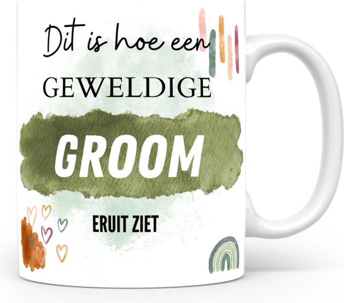 Mok bedrukken met beroep Groom