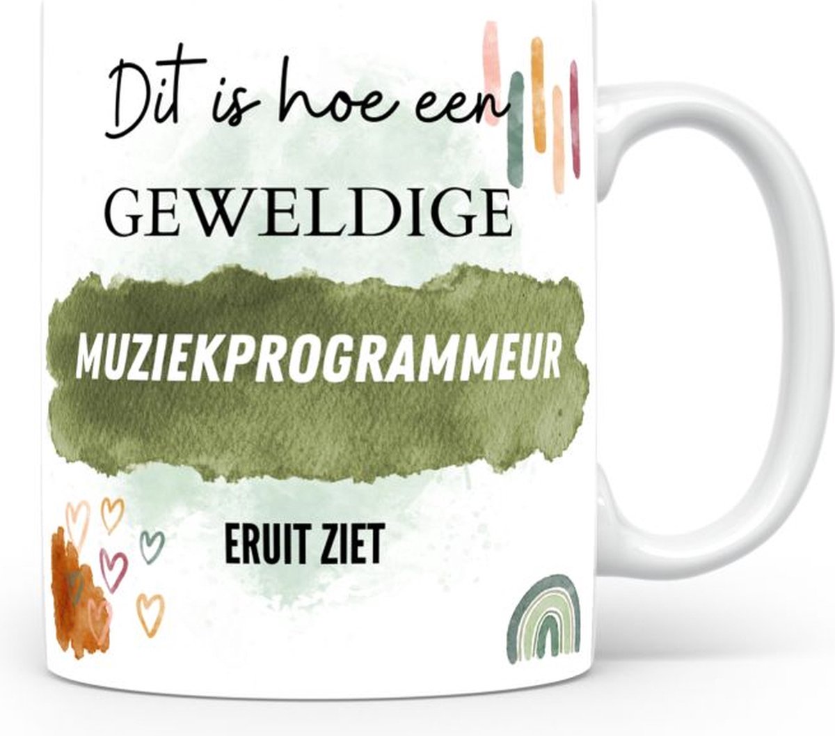 Mok bedrukken met beroep Muziekprogrammeur