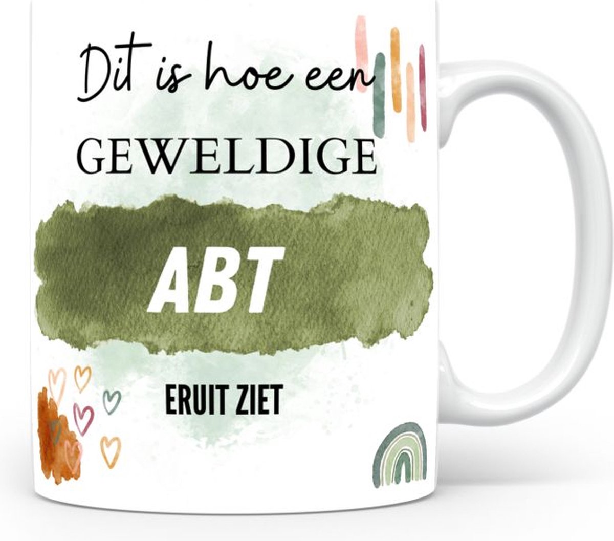 Mok bedrukken met beroep Abt