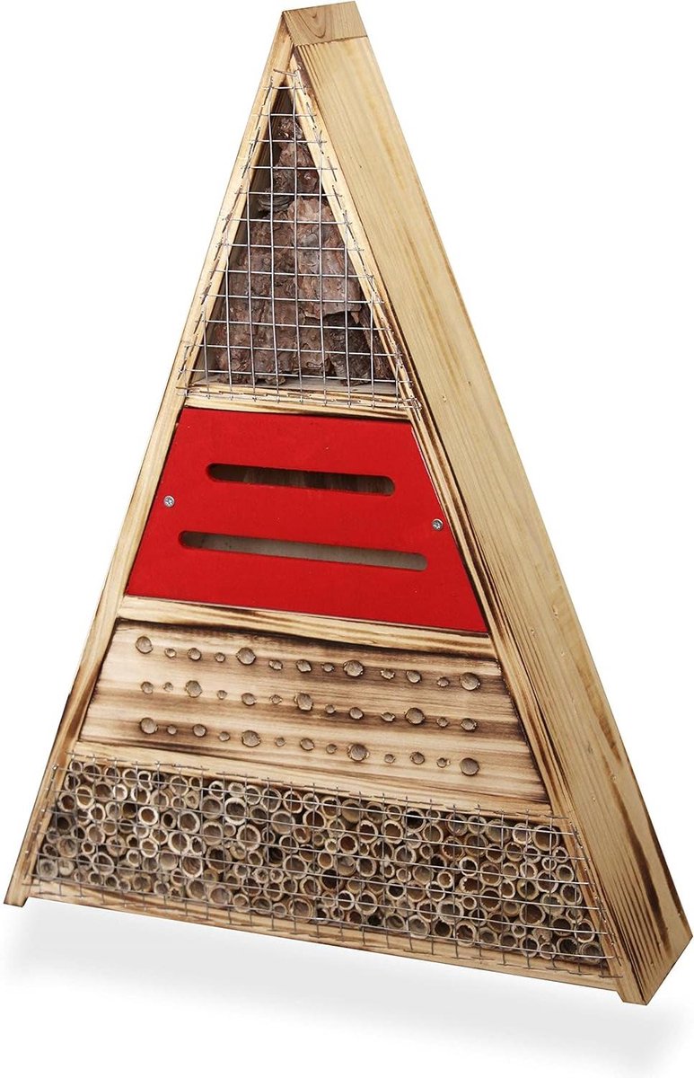 Insectenhotel nestplaats bescherming voor vele nuttige insecten Afmeting 95 x 36 x 48 cm
