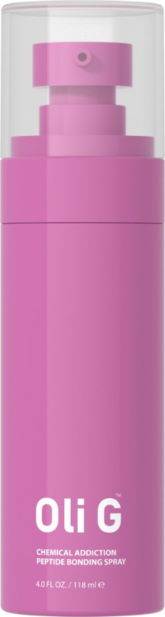OLI G UV Peptide Booster Spray 118ml. Geef haren zachtheid en glans. Bescherm haren tegen hitte, kleuring/ontkleuring, zee- en chloorwater.