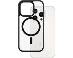 CARE by PanzerGlass Flagship Case - Transparant Urban Combat w. - Zwart MagSafe iPhone 15 Pro