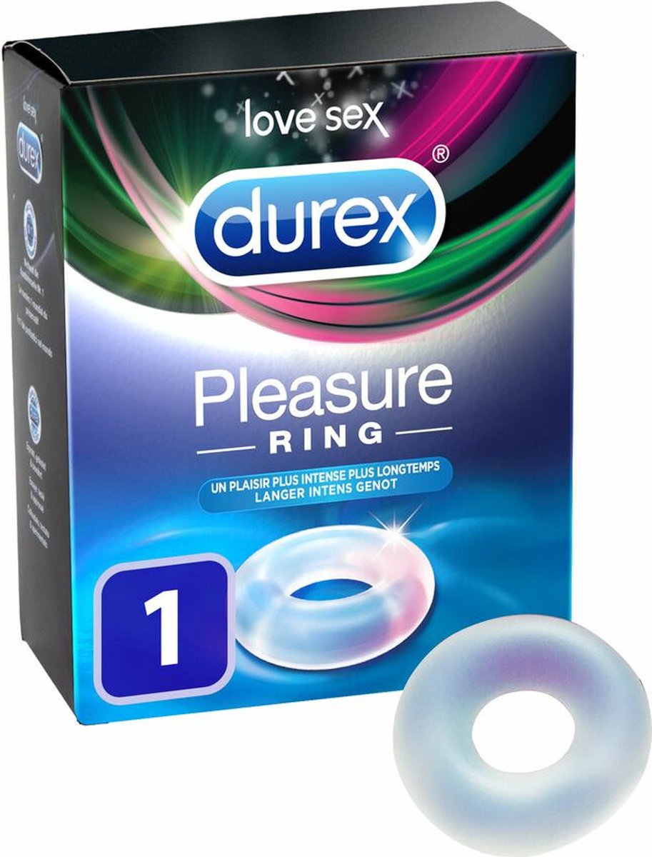 Goedkoopste Durex - Pleasure Cockring Transparant