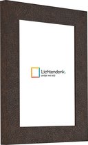 Fotolijst - Fotokader - Bruin - Leerlook - Fotomaat 45x80 - Ontspiegeld ACRYLITE - Art.nr. 10109622845803