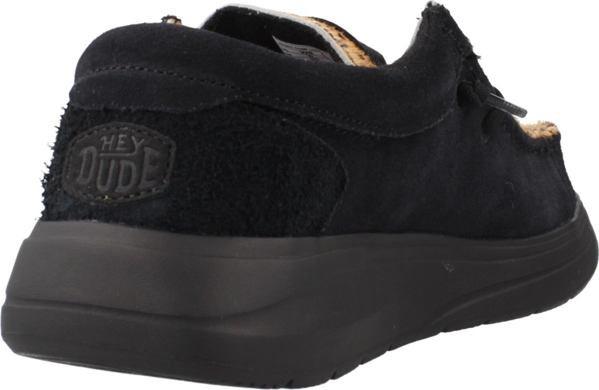 HEYDUDE - Wendy Comf Luxe Dames Instappers Black - Maat 39
