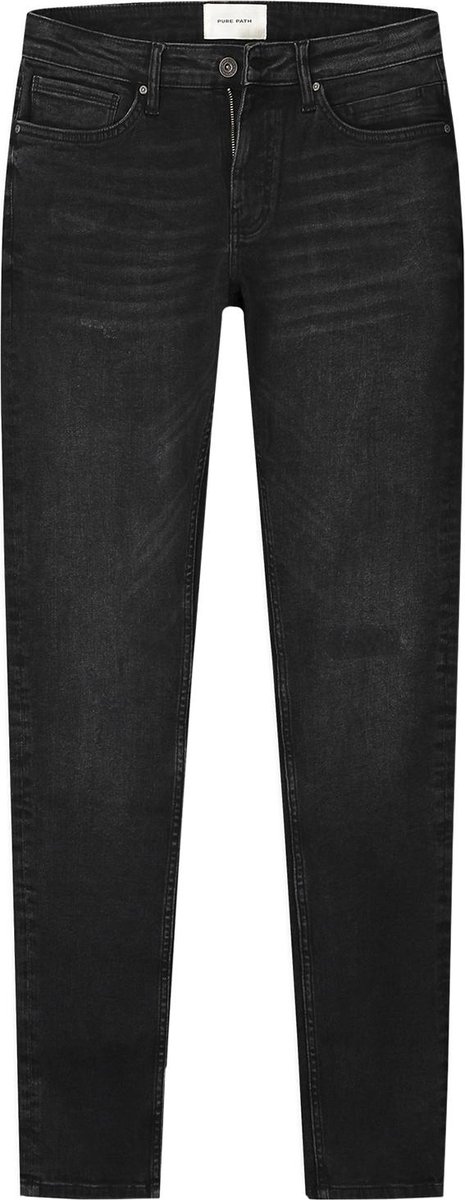 Pure Path Jeans The Jone W1388 87 Denim Dark Grey Mannen Maat - W28