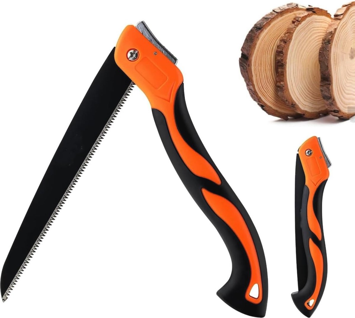 Opvouwbare Handzaag voor Snoeien en Trimmen - Professionele 25,5 cm Snoeizaag met SK-5 Staal