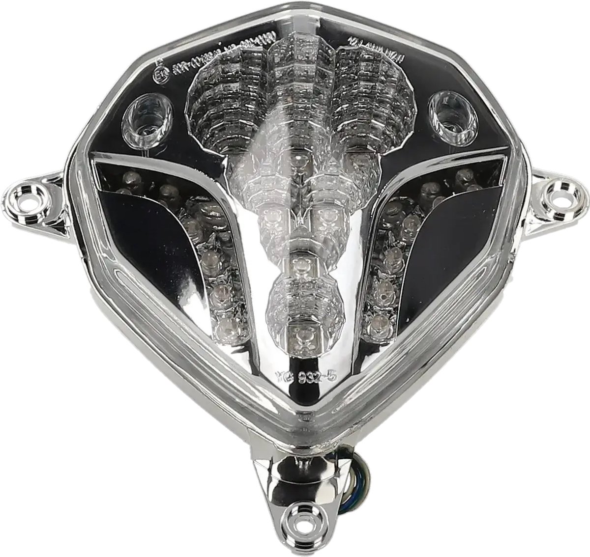 Achterlicht Mokix LED met E-keur voor MBK Nitro, Yamaha Aerox (vanaf 2013)