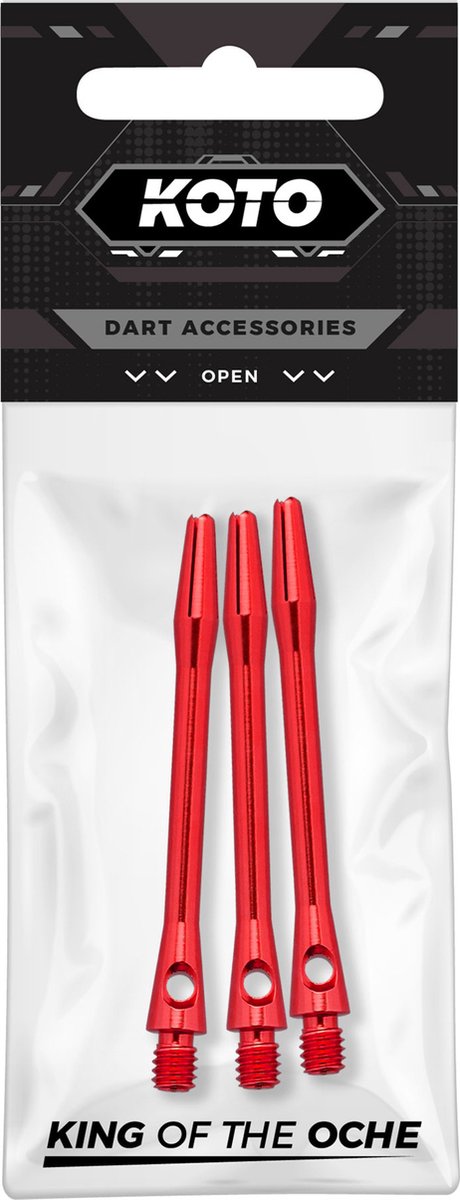 KOTO King Grip Aluminium Red - Dart Shafts van KOTO — afbeelding 3