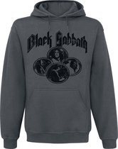 Pull à capuche Black Sabbath Multi Portrait Anthracite L Homme