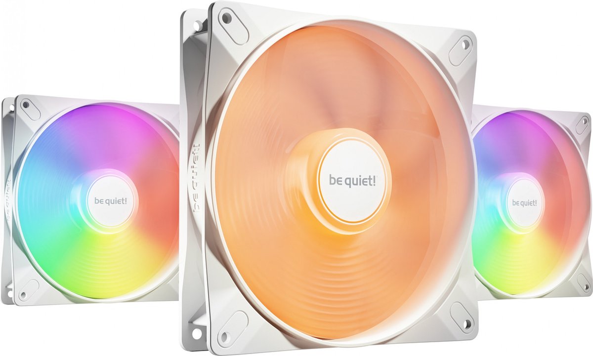 Image of 140mm Be Quiet! LIGHT WINGS LX PWM high-speed White Triple-Pack