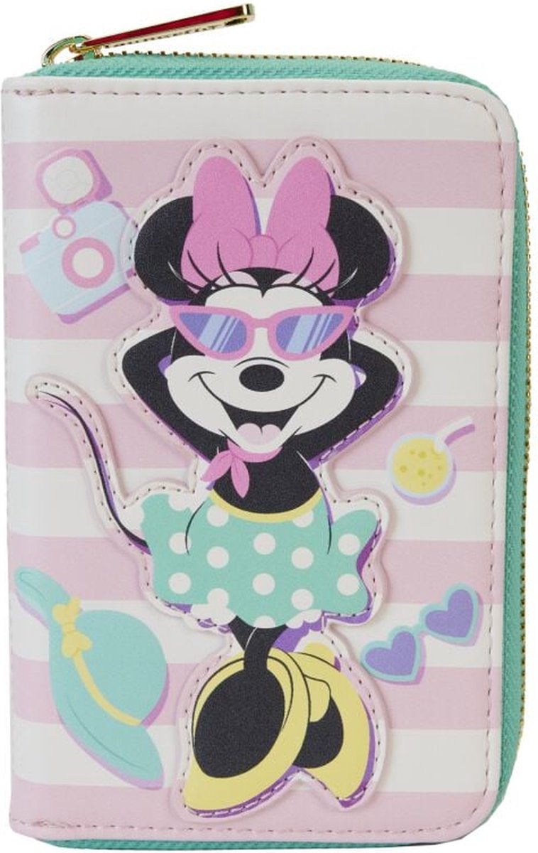 Mickey & Minnie Mouse Loungefly - Vacation Style Portemonnee meerkleurig