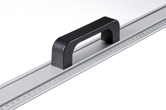 KAPRO-312 Liniaal met handvat - Aluminium - 800mm