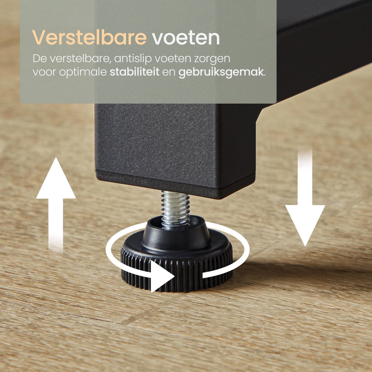 O'DADDY® Bureau met Verstelbare Voeten - Bureautafel - Computertafel - Game Bureau