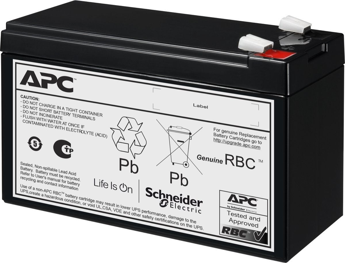 APC Batterij Vervangings Cartridge #175 oplaadbare batterij thumbnail 2
