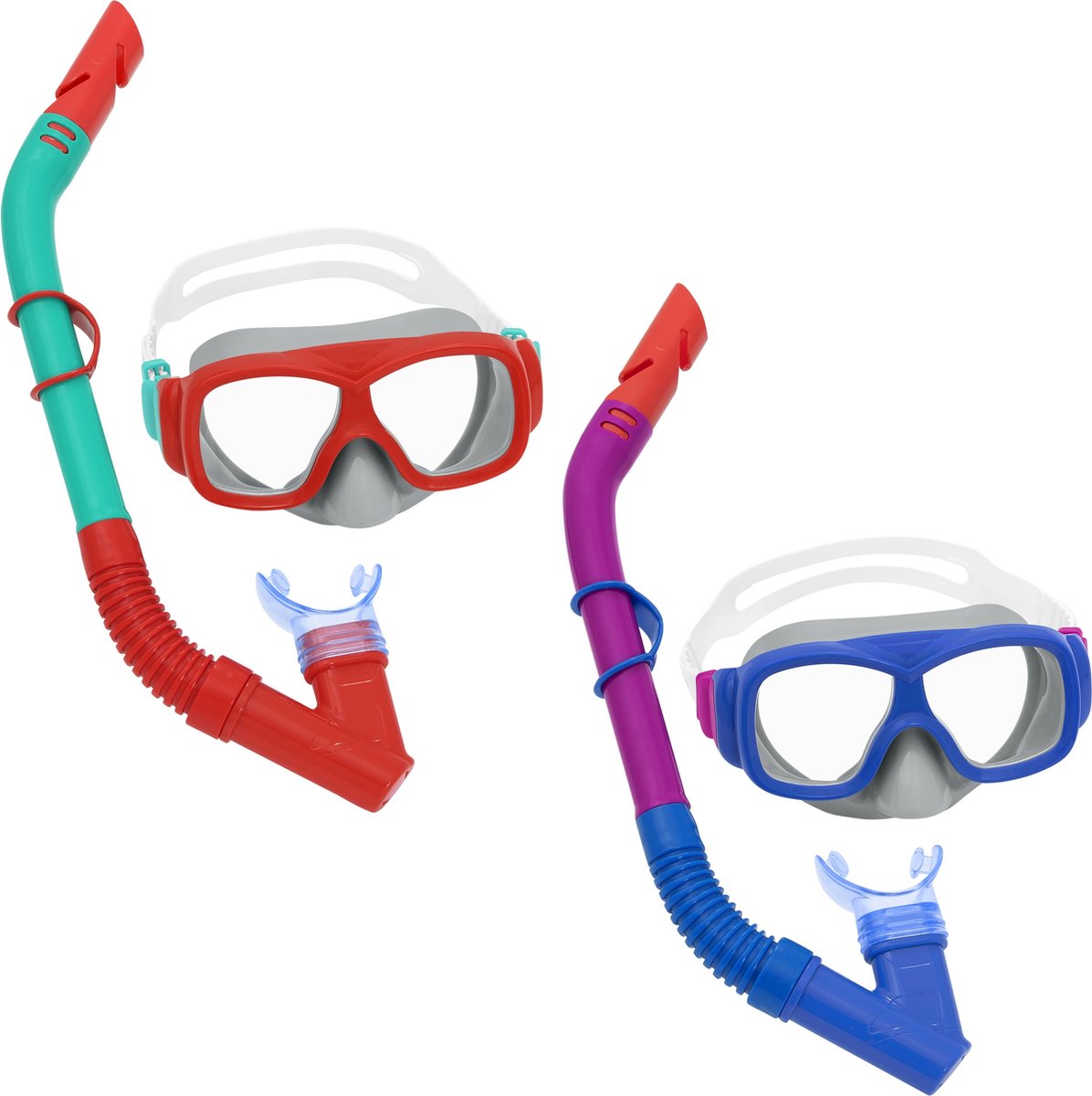 Snorkelbril en -buis voor Kinderen Bestway (1 Stuks) 24032