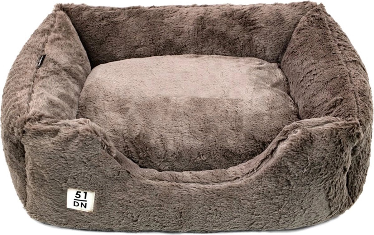 51 Degrees North - Supersoft - Softbed (hondenmand) - Dark Brown