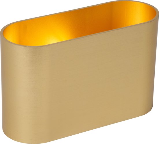 Lucide LYAN - Wandlamp - 1xG9 - Mat Goud / Messing