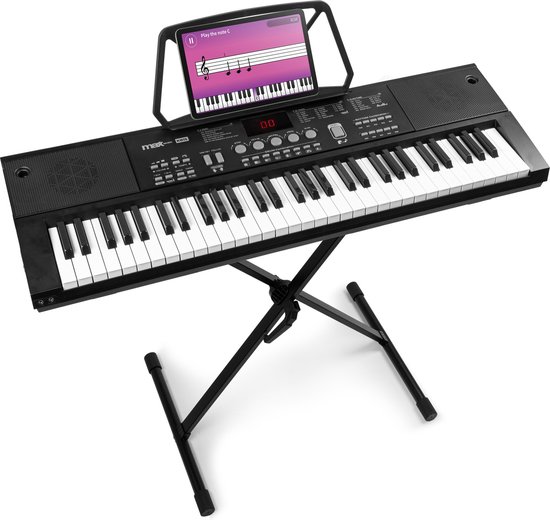 MAX KB15 keyboard set – met standaard – oplaadbare accu