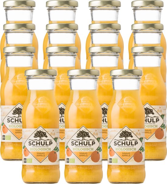 Schulp Sinaasappelsap Biologisch Voordeelverpakking