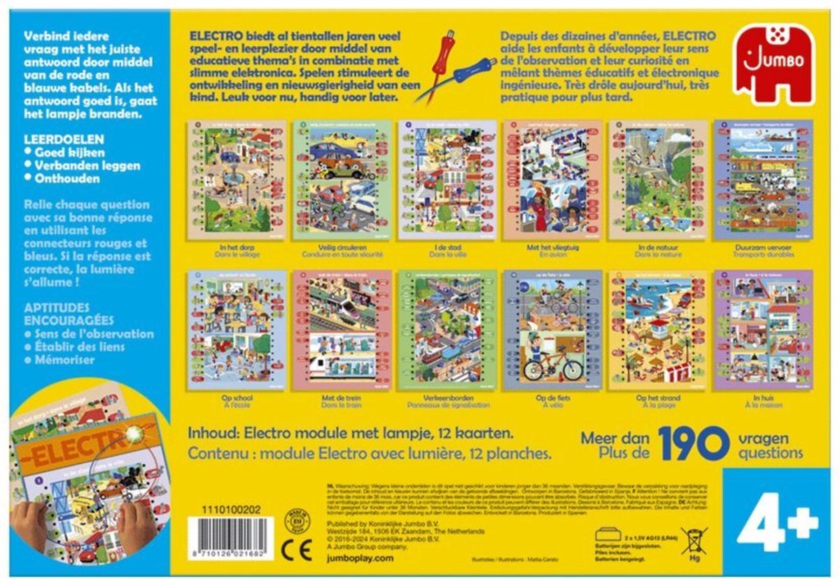 Jumbo - Electro Verkeerseducatie - Nederlandstalig - Educatief spel — afbeelding 6