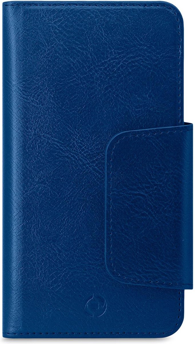 Celly Duomo mobiele telefoon behuizingen 14,7 cm (5.8") Portemonneehouder Blauw