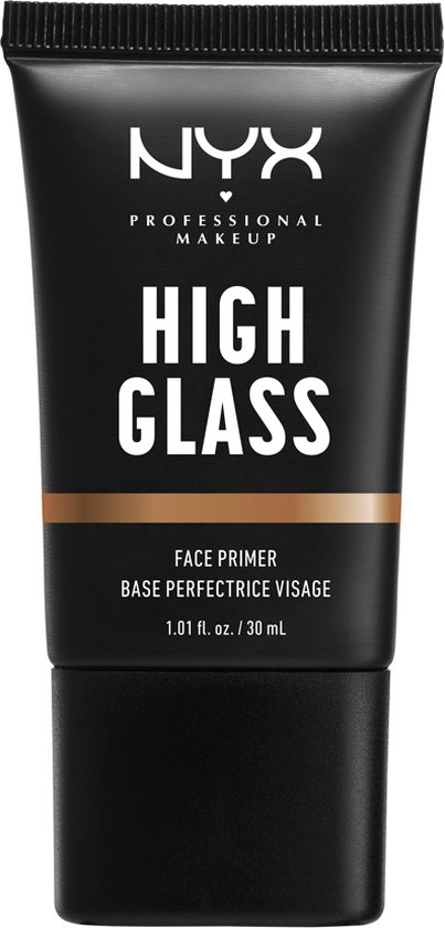 NYX Professional Makeup High Glass Face Primer - Sandy Glow - Gezichts Primer - 30 ml