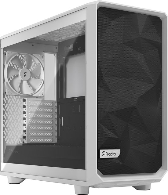 ATX Semi-toren doos Fractal Meshify 2 Lite Wit