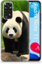 Bumper Hoesje Xiaomi Redmi 10 | Redmi Note 11 4G Smartphone hoesje Panda