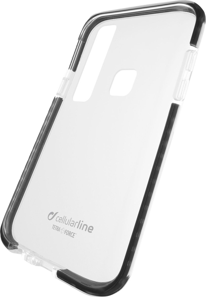 Cellularline TETRACGALA918T mobiele telefoon behuizingen Kader Zwart, Transparant