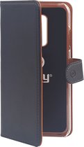 Celly Wally coque de protection pour téléphones portables 15,5 cm (6.1") Folio Noir, Marron