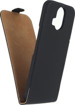HTC One M9 Plus Hoesje - Mobilize - Ultra Slim Serie - Kunstlederen Flipcase - Zwart - Hoesje Geschikt Voor HTC One M9 Plus