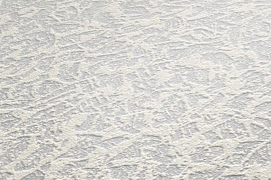 Papier peint aspect plâtre Profhome 643117-GU papier peint intissé à peindre aspect spachtelputz légèrement texturé blanc mat 5,33 m2