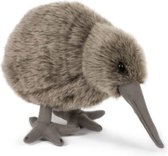 Pluche kiwi vogel knuffel 20 cm speelgoed - Vogel dieren knuffels/knuffeldieren/knuffels voor kinderen