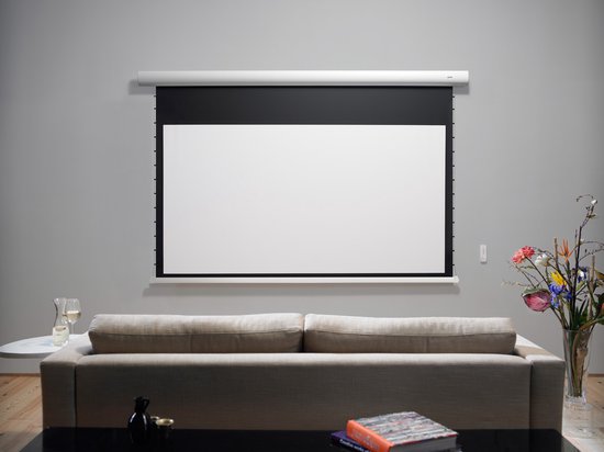 Beamerscherm 110/130 inch projectiescherm, 16:9, 4K HD 3D-projector, scherm met aluminium frame, opvouwbaar projectiescherm voor thuis, school, vergaderingen (330 inch