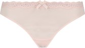 Hunkemöller Dames Lingerie String Lola - Roze - maat S