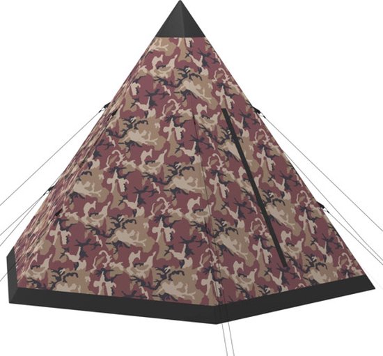 vidaXL - Tent - 4-persoons - meerkleurig van Vidaxl — afbeelding 3