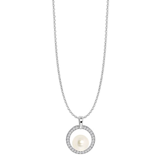 Gewend aan diagonaal Zwakheid Sterling Zilveren collier SPN19110 | Narumi by Siebel | bol.com