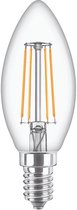 Emos LED Filament E14 - 2W (25W) - Koel Wit Licht - Niet Dimbaar
