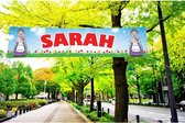 Sarah PVC spandoek 200 x 50 cm